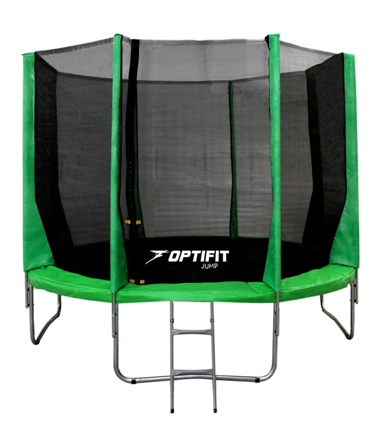Батут OPTIFIT Jump 12FT - зеленый (12 футов)