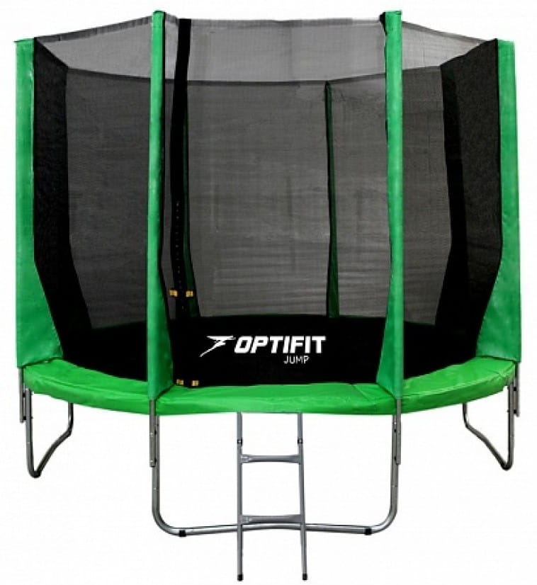 Батут OPTIFIT Jump 16FT - зеленый (16 футов)