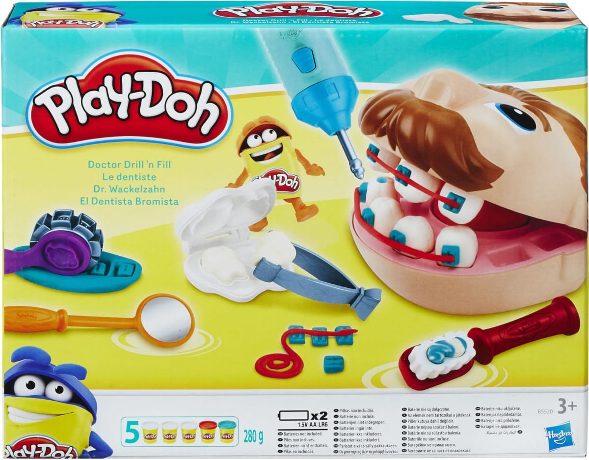 Набор пластилина Play-Doh Мистер Зубастик - новая версия (HASBRO)