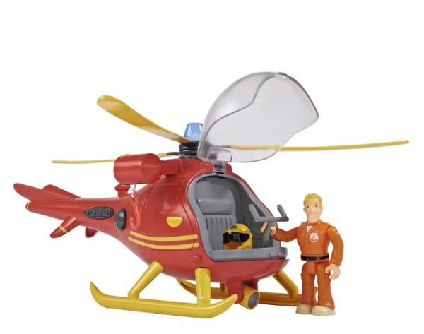 Игровой набор Fireman Sam Пожарный Сэм Вертолет со светом и звуком (SIMBA)