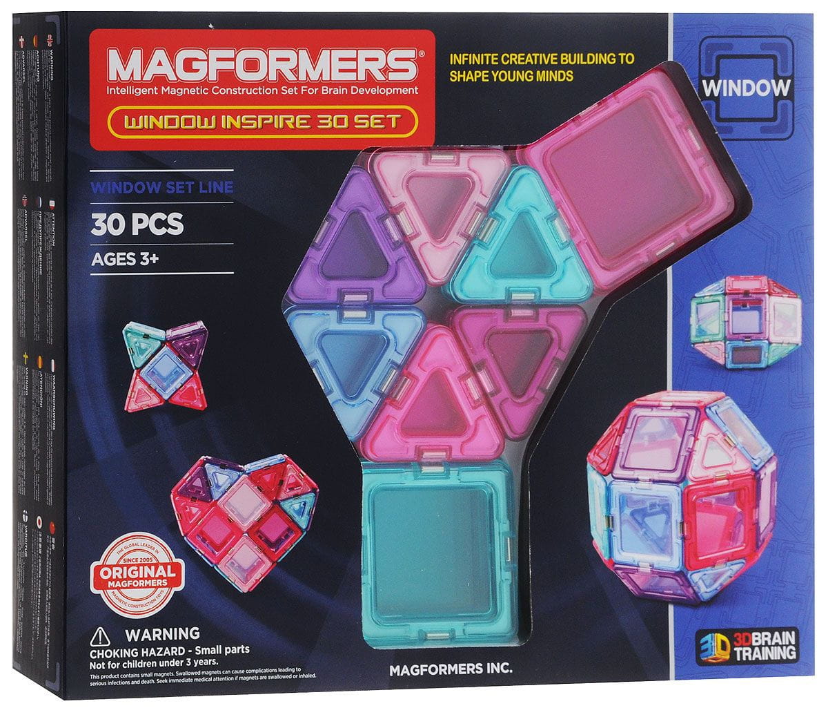 Магнитный конструктор MAGFORMERS Window Inspire (30 деталей)
