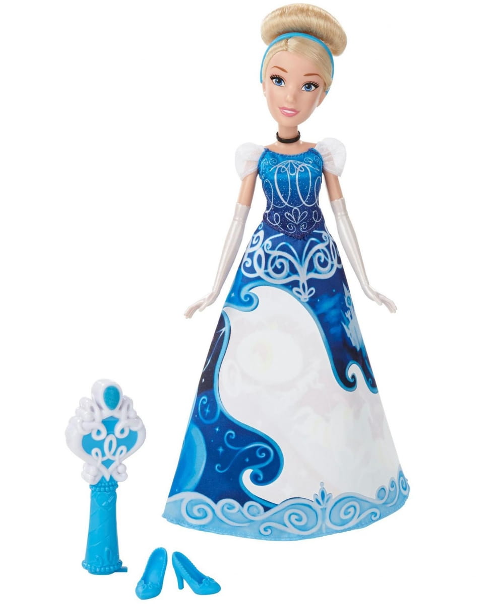 Модная кукла Disney Princess Принцесса Золушка в юбке с проявляющимся принтом (HASBRO)