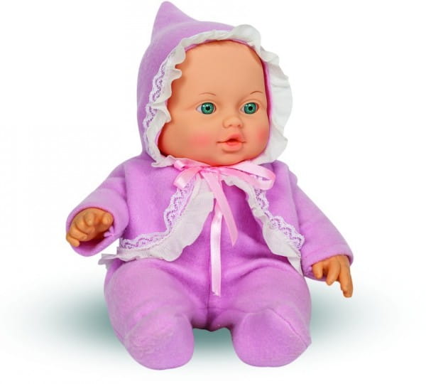 Кукла ВЕСНА Малышка в сиреневом комбинезоне