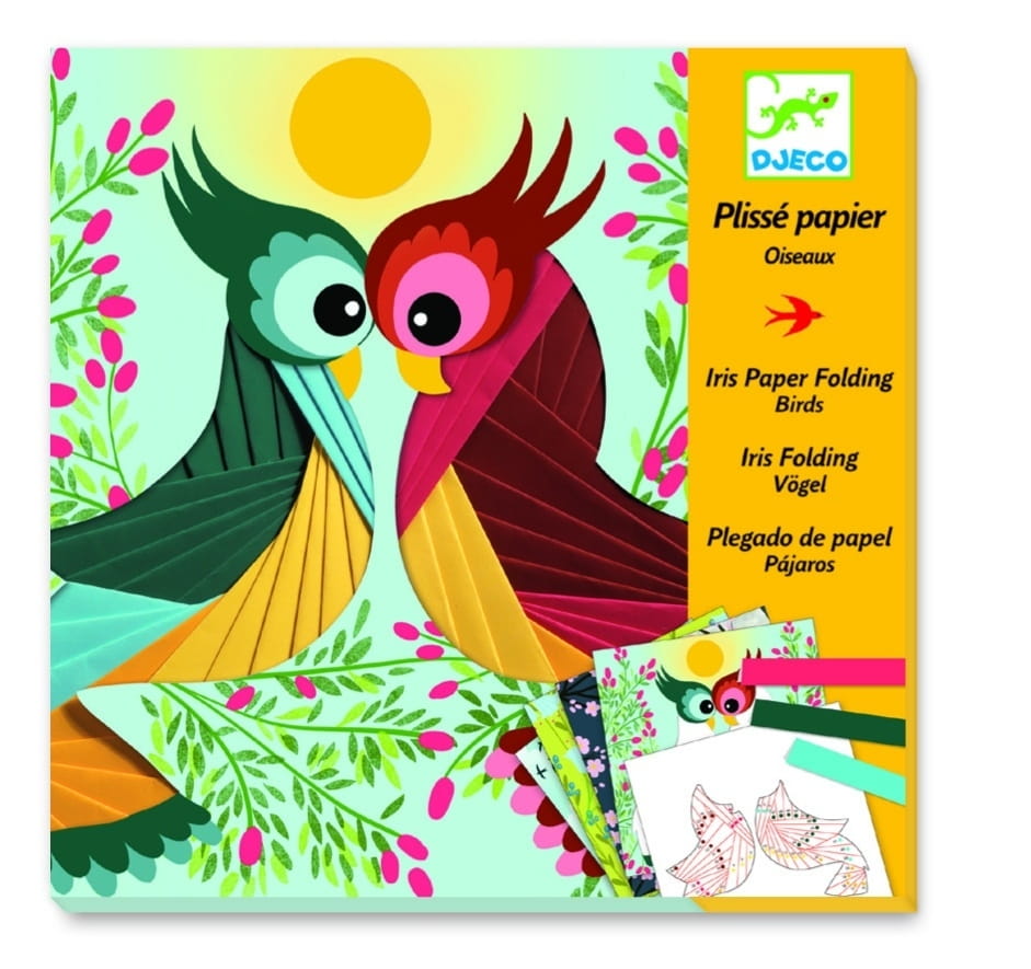 Набор для творчества DJECO Бумажный декор - Птички