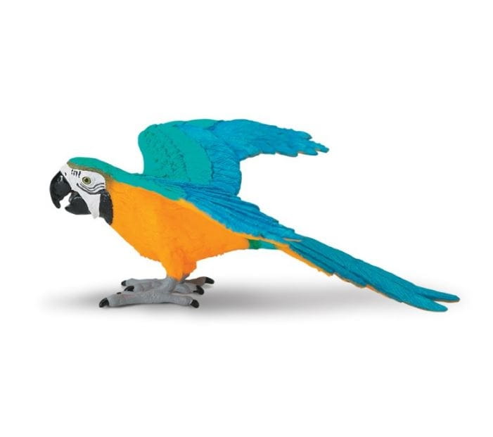 Фигурка SAFARI Попугай Сине-желтый ара