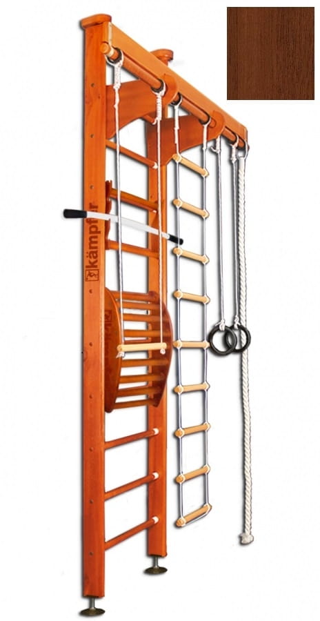 Домашний спортивный комплекс KAMPFER Wooden Ladder Maxi Ceiling - ореховый (3 м)
