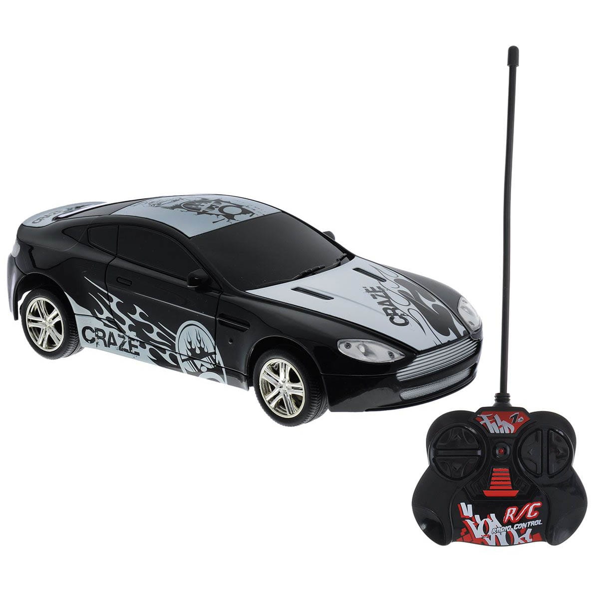Радиоуправляемый спортивный автомобиль BALBI 1:24 - черный