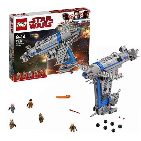 Конструктор LEGO Star Wars Лего Звездные войны Бомбардировщик Сопротивления
