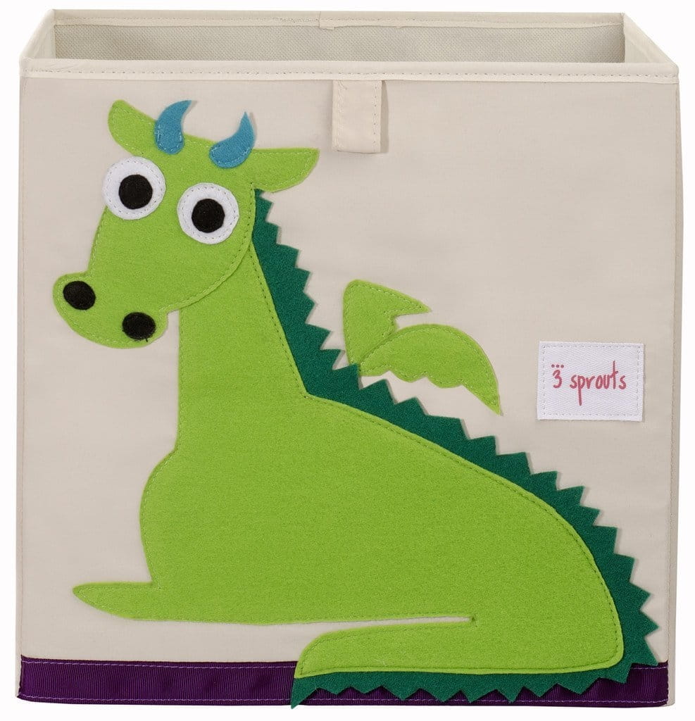 Коробка для игрушек 3 SPROUTS Зеленый дракон Green Dragon