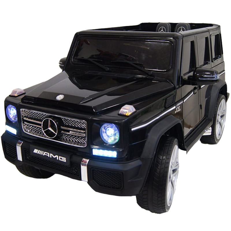 Электромобиль River Toys Mercedes-Benz G65-AMG 4WD (полноприводный) - черный