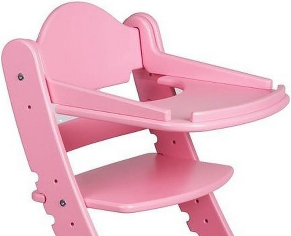 Столик для растущего стула ДВА КОТА - розовый