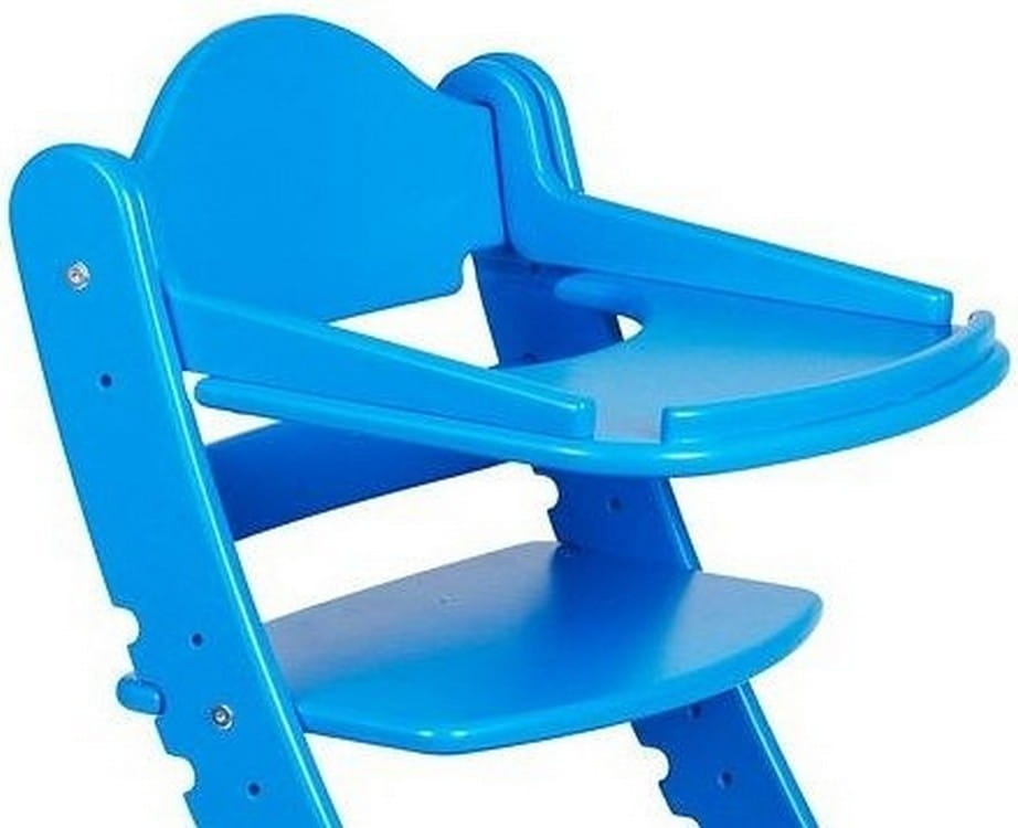 Столик для растущего стула ДВА КОТА - синий