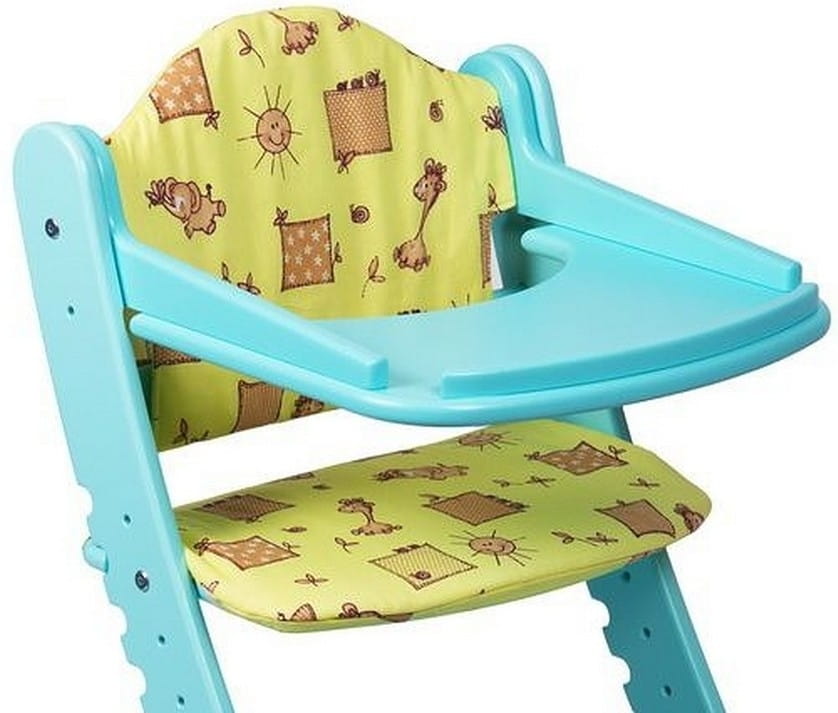 Комплект подушек для растущего стула ДВА КОТА - желтый