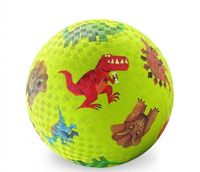 Мяч CROCODILE CREEK Динозавры - зеленый (13 см)