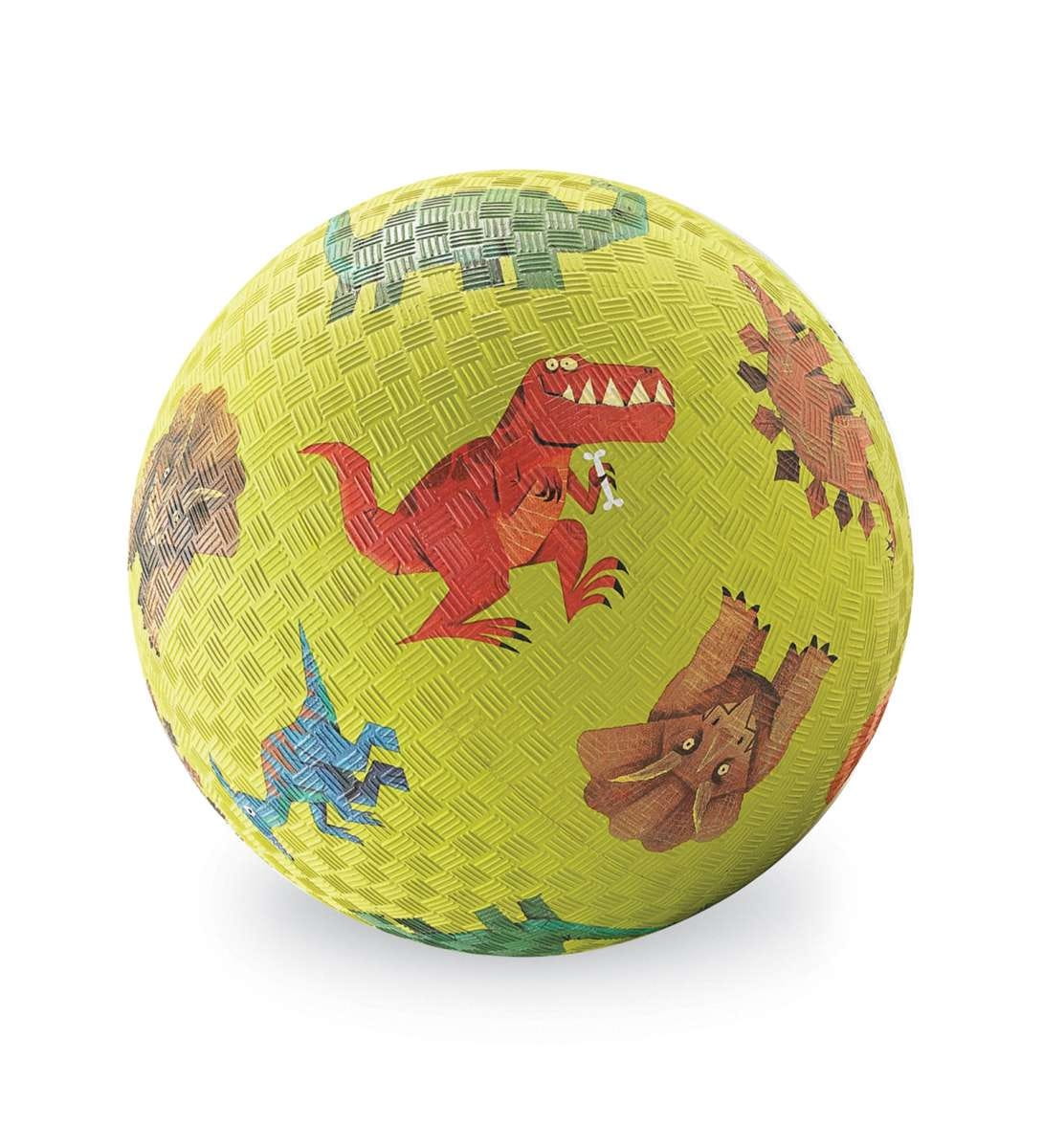 Мяч CROCODILE CREEK Динозавры - зеленый (18 см)