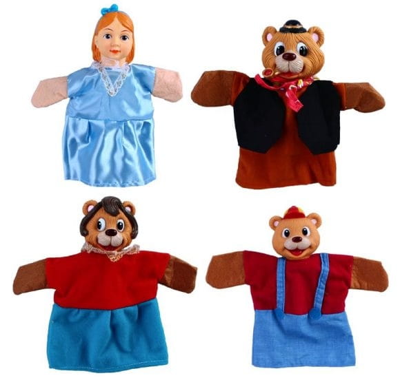 Игровой набор ЖИРАФИКИ Кукольный театр - Три медведя