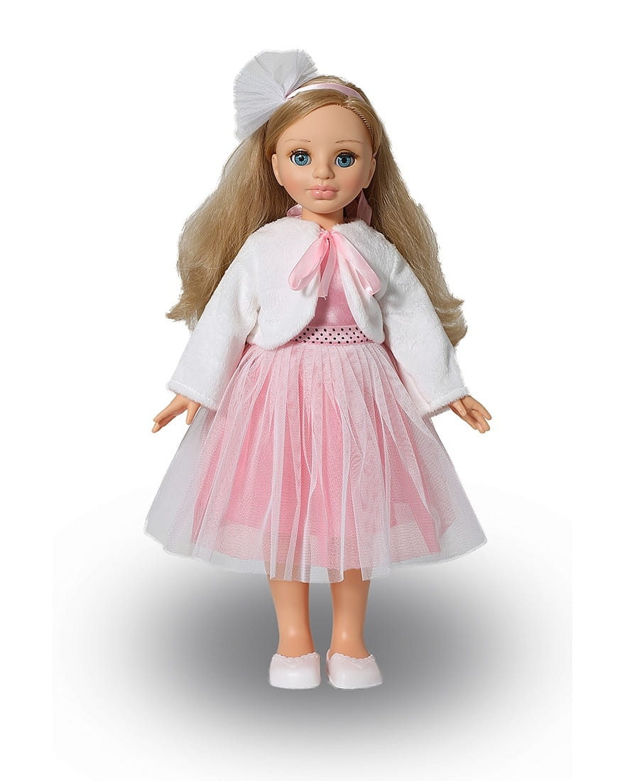 Кукла ВЕСНА Эсна в розовом платье
