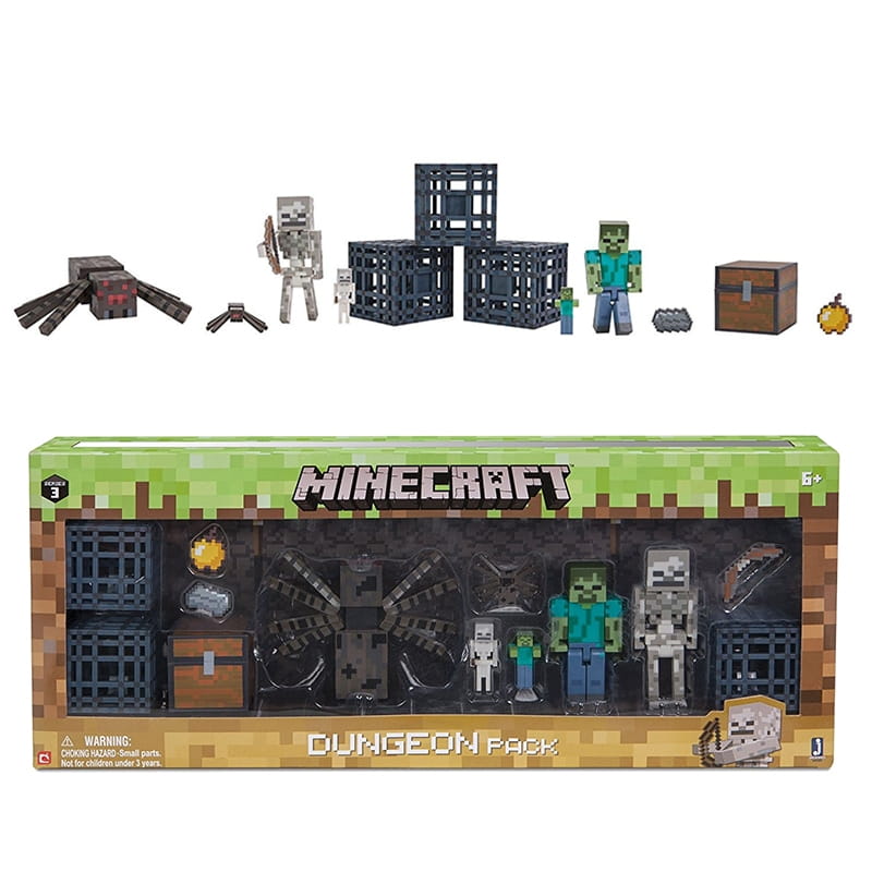 Набор фигурок JAZWARES Minecraft - Подземелье