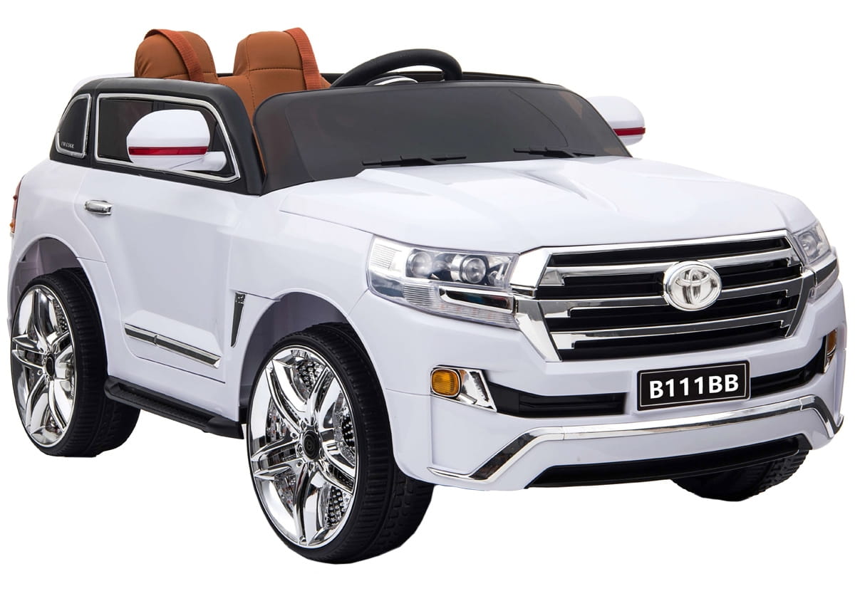 Электромобиль River Toys Toyota B111BB с дистанционным управлением - белый