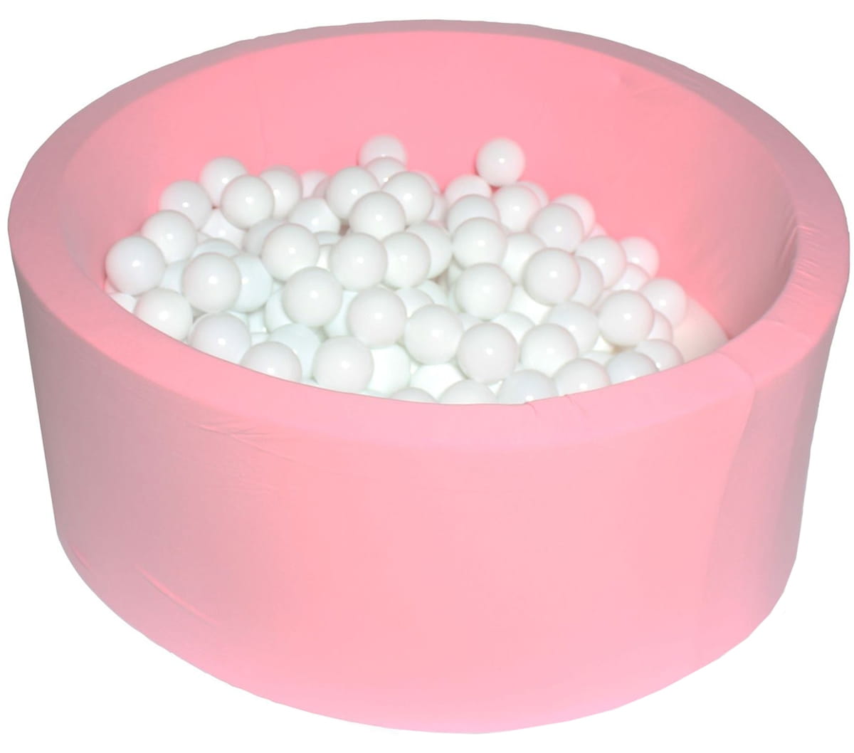 Сухой бассейн с шариками HOTENOK Розовый снег - 200 штук