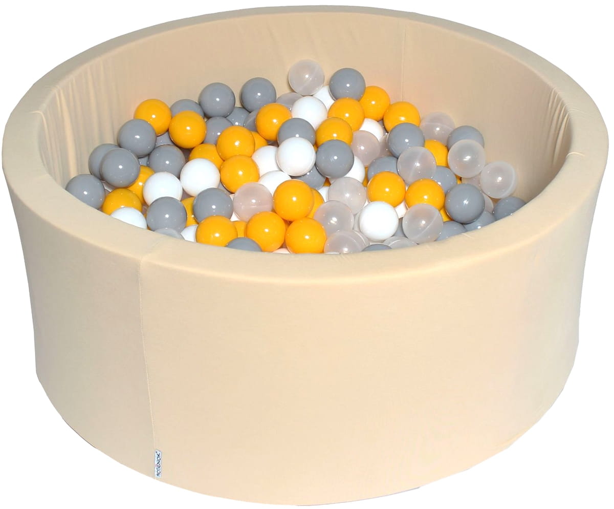 Сухой бассейн с шариками HOTENOK Жемчужные лучики - 200 штук