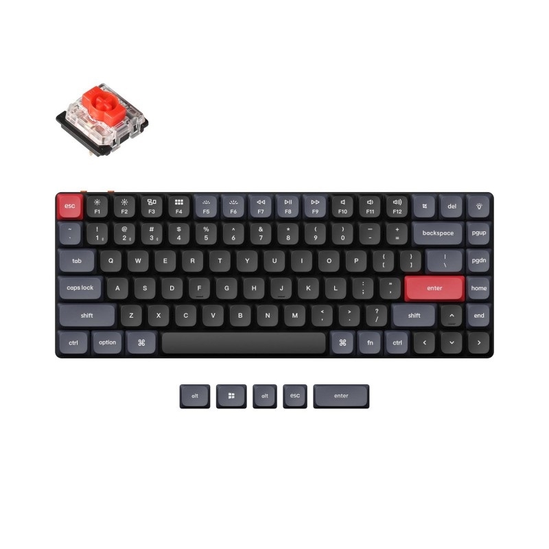     QMK Keychron K3 Pro - 84  (RGB- Gateron Red Switch)