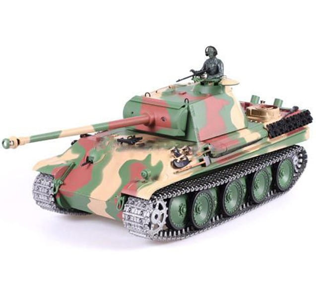 Радиоуправляемый танк HENG LONG Panther G с дымом Pro 1:16
