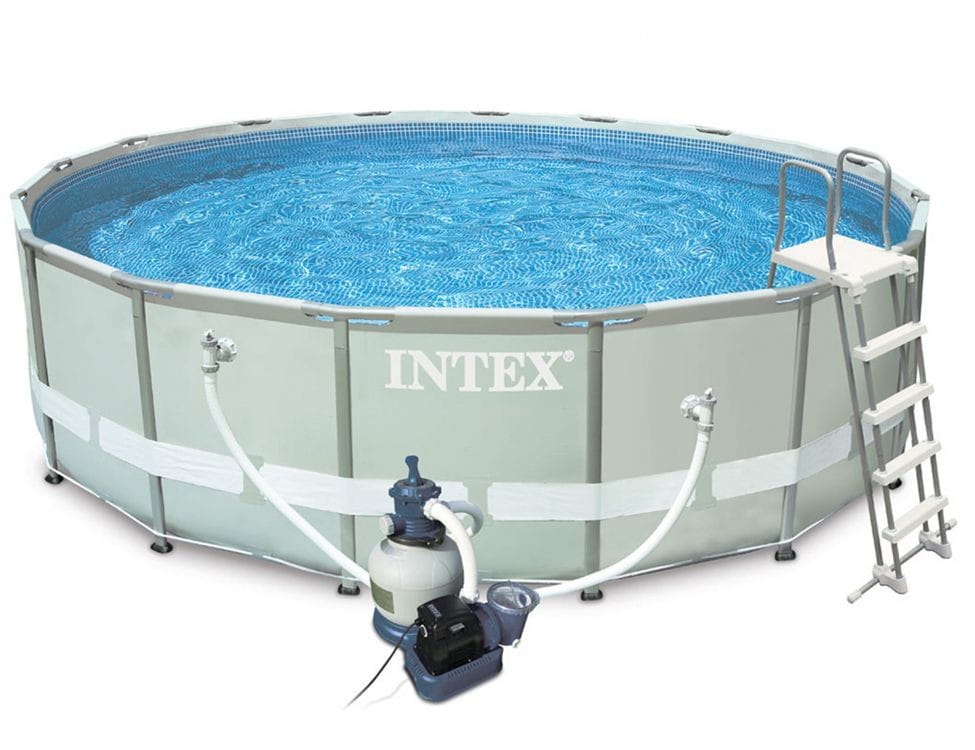 Каркасный бассейн на опорах INTEX Ultra Frame 488х122см