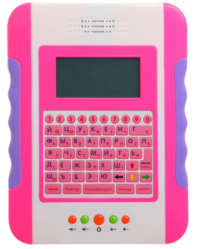 Обучающий планшетный компьютер Joy Toy с цветным экраном 2 (PLAY SMART)