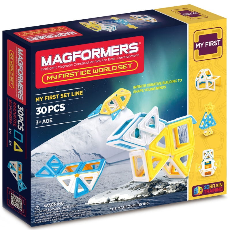 Магнитный конструктор MAGFORMERS My First Ice World (30 деталей)