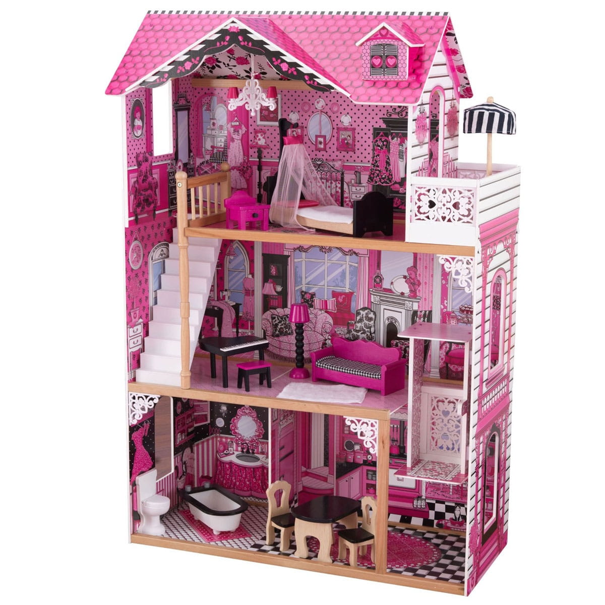 Кукольный домик с мебелью KIDKRAFT Амелия