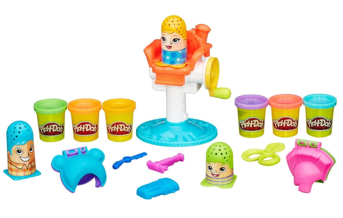 Набор для творчества Play-Doh Сумасшедшие прически (HASBRO)